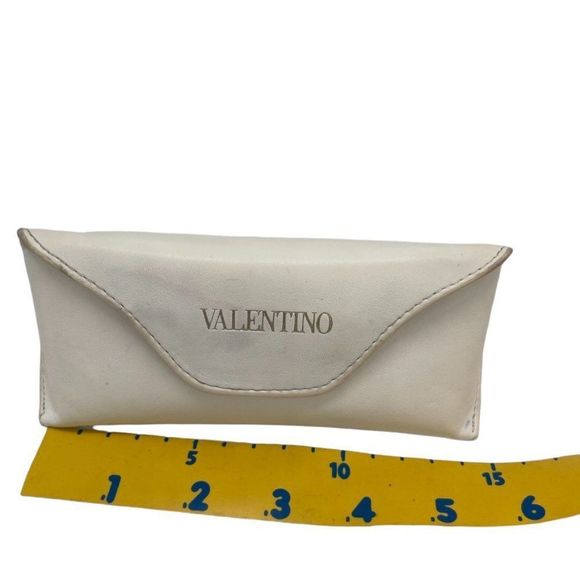Valentino Leather Lined Embossed Eyeglasses or Sunglasses Case Fold-over… - Picture 4 of 9